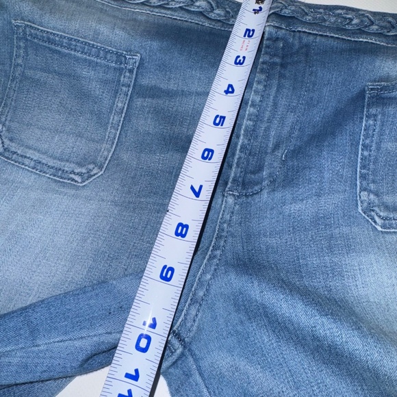 GUESS L.A. Braided Waist JEANS 70's FLARE LEG Braided sz 31 12 - Picture 9 of 12